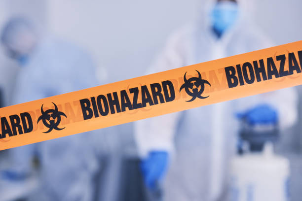 Professional Drug Lab Cleanup technician working in Rahway, NJ